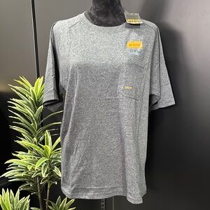 Ariat Rebar Cotton Strong,pre-shrunk,hidden pen pocket,extended hemline,crewneck